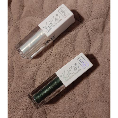 Wibo Wibo x Katosu, Liquid Glitter Eyeshadow (Glitterowo - metaliczne cienie do powiek) - opinie | zdjęcie do recenzji od Kindzio88