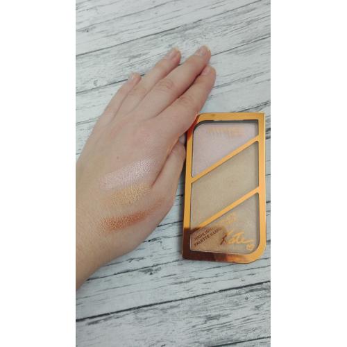 Rimmel Highlighting Palette (Zestaw 3 rozświetlaczy) - opinie | zdjęcie do recenzji od anja1207