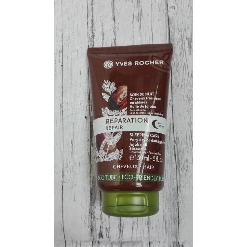 Yves Rocher Reparation, Soin de Nuit, Cheveux Tres Secs Ou Abimes (Odbudowujący krem do włosów na noc) - opinie | zdjęcie do recenzji od anja1207