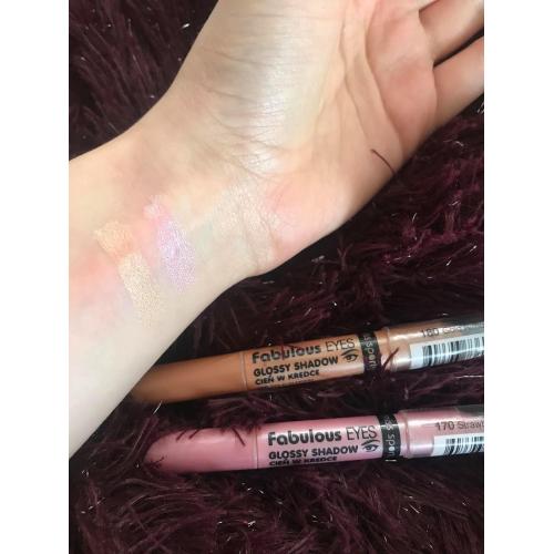 Miss Sporty Fabulous Eyes, Glossy Shadow (Cień do powiek w kredce) - opinie | zdjęcie do recenzji od Omexia