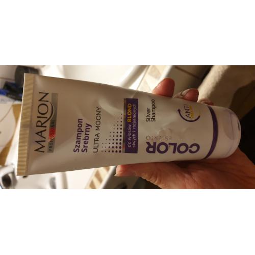 Marion Professional, Color Esperto, Szampon srebrny ultra mocny do włosów blond - opinie | zdjęcie do recenzji od Adriana_slona