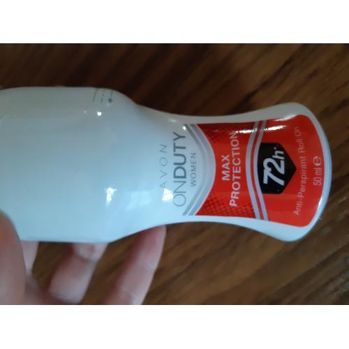 Avon On Duty Women, Max Protection 72h Anti- Perspirant Roll- On (Dezodorant antyperspiracyjny w kulce dla niej `Max ochrona`) - opinie | zdjęcie do recenzji od paula54555