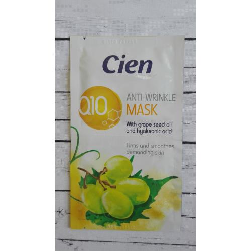 Cien Anti-wrinkle Q10 Mask (Maseczka przeciwzmarszkowa z Q10) - opinie | zdjęcie do recenzji od anja1207