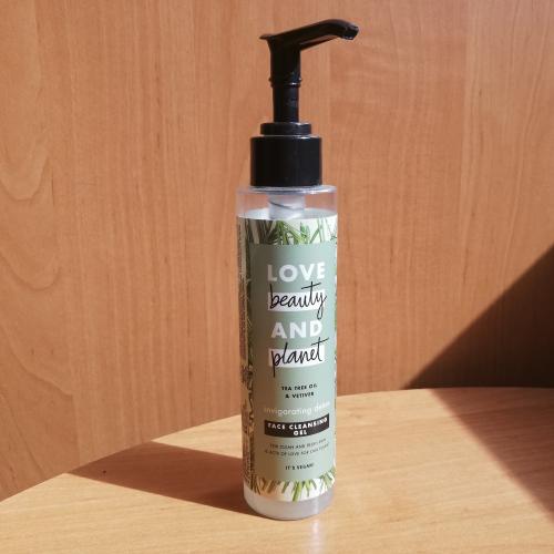 Love Beauty and Planet Tea Tree Oil & Vetiver, Face Cleansing Gel (Oczyszczający żel do mycia twarzy) - opinie | zdjęcie do recenzji od Luqia