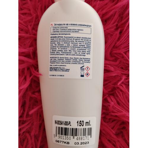 Delia Dr Szmich, Hands Cleansing Gel (Żel myjący do rąk o działaniu antybakteryjnym) - opinie | zdjęcie do recenzji od Paula9595p - 2