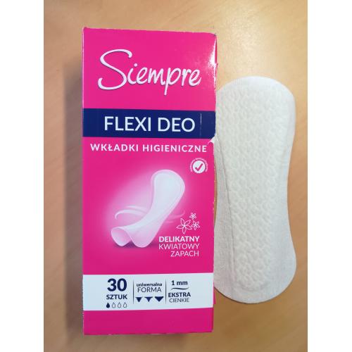 Siempre Flexi Deo, Wkładki higieniczne - opinie | zdjęcie do recenzji od Lukrecja63 - 1