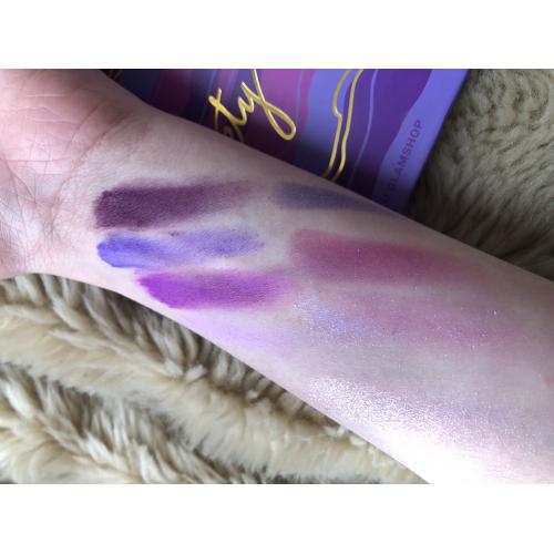Glam Shop GlamBOX, Paleta cieni do oczu `Fiolety` - opinie | zdjęcie do recenzji od Maryshja