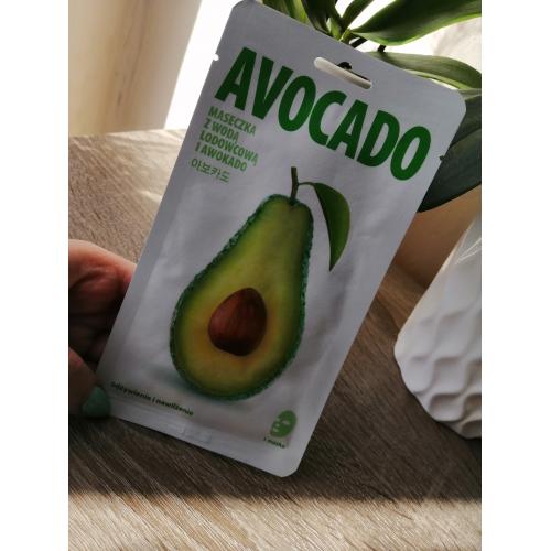CNF Cosmetics Mask a with Iceland Glacial Water Avocado (Odżywcza maseczka woda lodowcowa z awokado) - opinie | zdjęcie do recenzji od patrycjadura