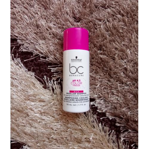 Schwarzkopf Professional bc Bonacure, Color Freeze, Shampoo (Szampon do włosów farbowanych) - opinie | zdjęcie do recenzji od Karolinarrr