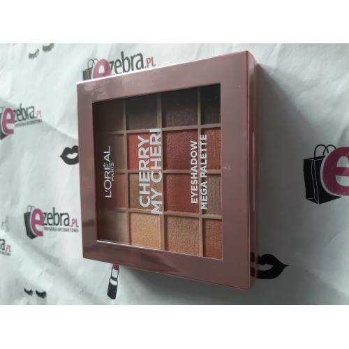 L'Oreal Paris Cherry My Cheri,  Eyeshadow Mega Palette (Paleta 16 cieni do powiek) - opinie | zdjęcie do recenzji od beautyAleks - 2