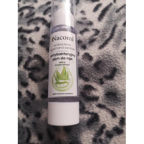 Nacomi Aloe & Licorice Extract Anti-bacterial Liquid Hand Satinizer (Antybakteryjny płyn do rąk) - opinie | zdjęcie do recenzji od ReescueeMee