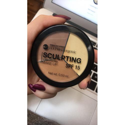 Bell Sculpting Long Lasting Make - up SPF 15 (Hypoalergiczny trwały fluid do konturowania twarzy) - opinie | zdjęcie do recenzji od Aniel_lka