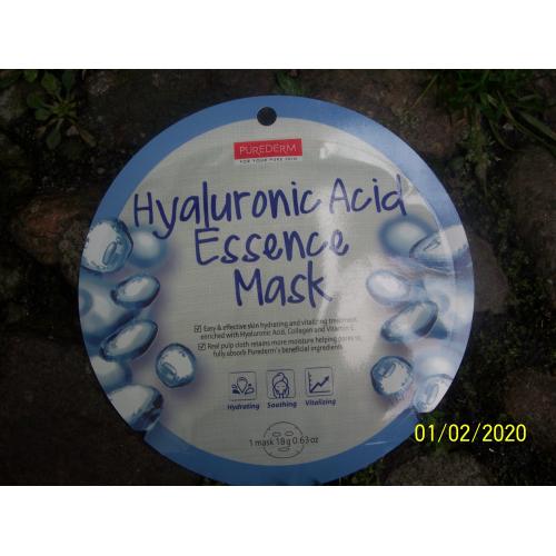Purederm Hyaluronic Acid Essence Mask (Maska z kwasem hialuronowym) - opinie | zdjęcie do recenzji od Smerfeta83 - 1