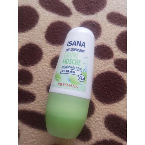 Isana Grüne Frische Anti-Transpirant Roll-on (Antyperspirant w kulce `Zielona świeżość`) - opinie | zdjęcie do recenzji od ReescueeMee - 1