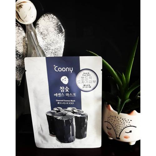 Coony Charcoal Essence Mask (Maseczka z węglem) - opinie | zdjęcie do recenzji od MagFifi