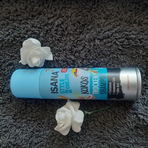 Isana Style 2 Create, Coconut Kiss, Trockenshampoo (Suchy szampon `Kokosowy pocałunek`) - opinie | zdjęcie do recenzji od patkakz
