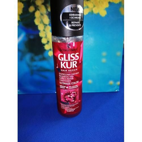 Schwarzkopf Gliss Ultimate Color, Ekspresowa odżywka regenerująca - opinie | zdjęcie do recenzji od martita1988t