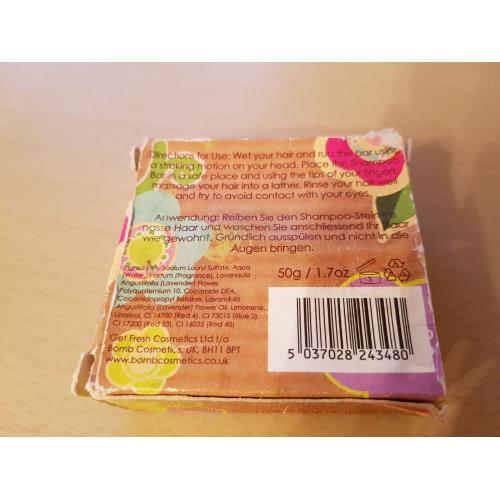 Bomb Cosmetics Purple Passion, Soap Bar (Szampon w kostce z dodatkiem olejku z lawendy) - opinie | zdjęcie do recenzji od canbria - 2