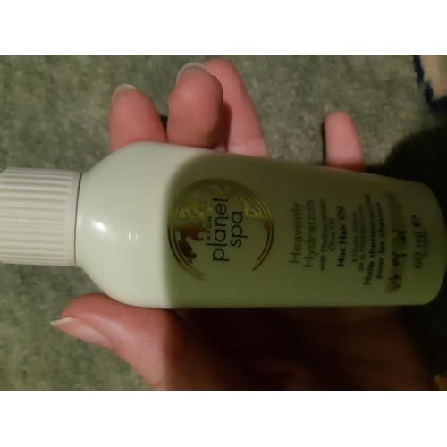 Avon Planet Spa, Heavenly Hydration, Hot Hair Oil (Nawilżający olejek do włosów) - opinie | zdjęcie do recenzji od paula54555