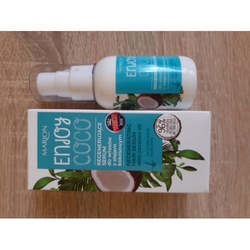 Marion Enjoy Coco, Regenerujące serum do włosów z olejem kokosowym - opinie | zdjęcie do recenzji od Anika34051
