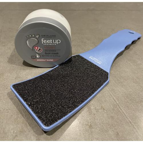 Oriflame Feet Up, Advanced Rescue Treatment Foot Mask (Maska do stóp) - opinie | zdjęcie do recenzji od kosmetycznieIGrA