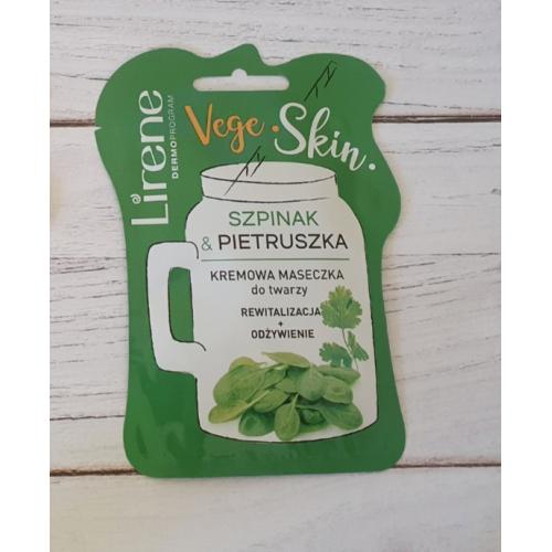 Lirene Dermoprogram Vege Skin, Kremowa maseczka do twarzy `Szpinak & pietruszka` - opinie | zdjęcie do recenzji od wonder_joker97 - 2