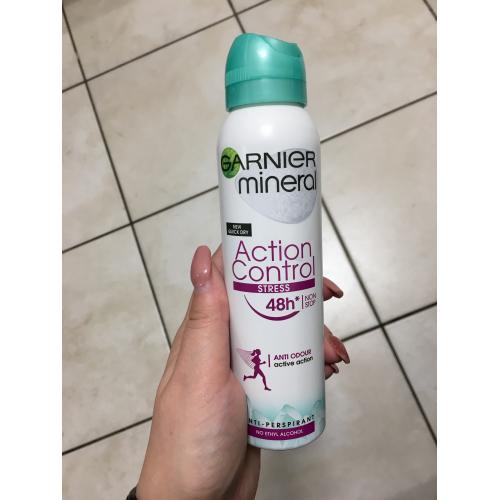 Garnier Mineral Deodorant, Action Control, Antyperspirant w sprayu - opinie | zdjęcie do recenzji od kama_m1