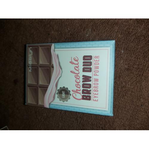 Misslyn Chocolate Brow Duo Eyebrow Powder (Puder do brwi) - opinie | zdjęcie do recenzji od marcia_k
