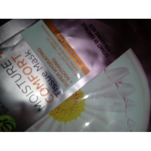 Garnier Moisture+ Comfort, Maska kompres 'Nawilżenie i Ukojenie' do skóry suchej i wrażliwej - opinie | zdjęcie do recenzji od LadyBasia