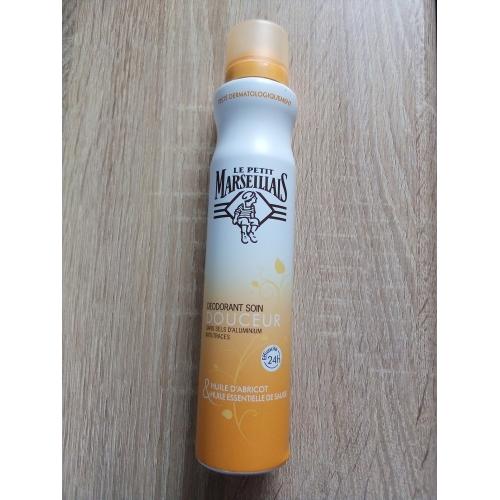 Le Petit Marseillais Doucer, Deodorant Soin (Olejek morelowy & olejek z szałwii, Delikatny dezodorant pielęgnujący) - opinie | zdjęcie do recenzji od Marti_13