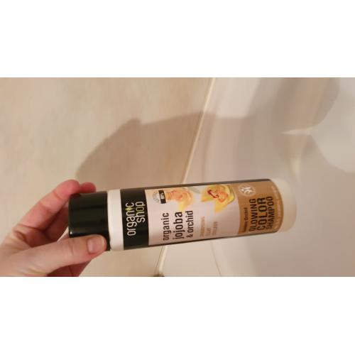Organic Shop Orchid & Jojoba, Color Shampoo (Szampon do włosów farbowanych i matowych 'Złota orchidea') - opinie | zdjęcie do recenzji od taktojamarta