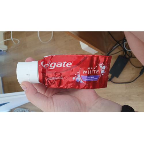 Colgate Max White Protect, Pasta wybielająca (nowa wersja) - opinie | zdjęcie do recenzji od taktojamarta