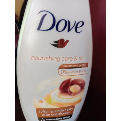 Dove Nourishing Care & Oil, Shower Gel (Żel pod prysznic z olejkiem arganowym) - opinie | zdjęcie do recenzji od Edith14 - 1
