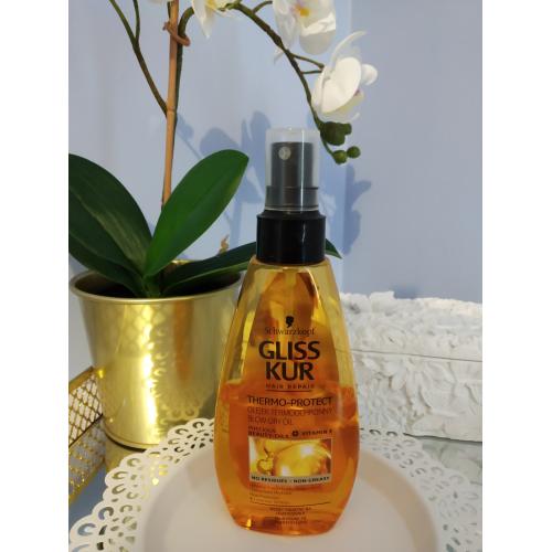 Schwarzkopf Gliss Thermo-Protect, Blow Dry Oil (Olejek termoochronny) - opinie | zdjęcie do recenzji od Natalia_04