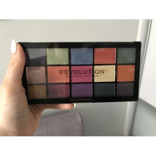 Revolution Beauty (Makeup Revolution) Re-Loaded, Passion for Colour Eyeshadow Palette (Paleta 15 cieni do powiek) - opinie | zdjęcie do recenzji od martellka_martyna - 1