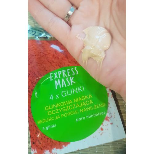 Perfecta Express Mask, 4 x glinki, Glinkowa maska oczyszczająca - opinie | zdjęcie do recenzji od Staria - 2