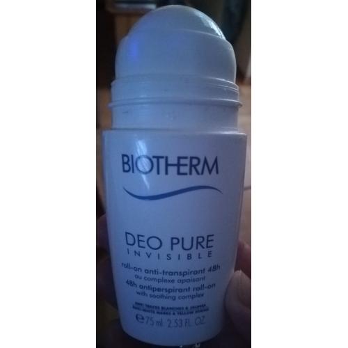 Biotherm Deo Pure Invisible Roll-on Anti-transpirant 48h (Hypoalergiczny bezalkoholowy antyperspirant) - opinie | zdjęcie do recenzji od Alexisian - 1