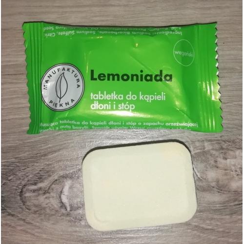 Manufaktura Piękna Tabletka do kąpieli dłoni i stóp `Lemoniada` - opinie | zdjęcie do recenzji od Skarbus19