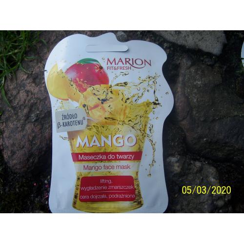 Marion Fit & Fresh, Mango Face Mask (Maseczka na twarz, szyję i dekolt  'Mango') - opinie | zdjęcie do recenzji od Smerfeta83 - 1