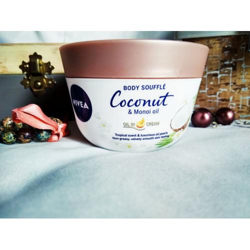 Nivea Body Souffle Coconut and Monoi Oil (Olejek w kremie, Suflet do ciała ` Kokos i olejek monoi`) - opinie | zdjęcie do recenzji od Malowana_lala95