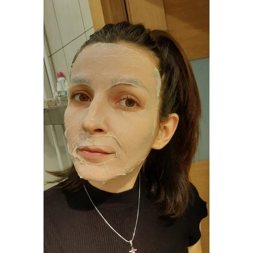 Bielenda Skin Shot 2 Step Pro Care,  Maska w płacie + ampułka `Cytryna Yuzu rozświetlenie i detoks` - opinie | zdjęcie do recenzji od MalaGosia88 - 2