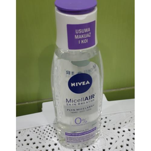 Nivea Pielęgnujący płyn micelarny do cery wrażliwej i nadwrażliwej z dexpantenolem - opinie | zdjęcie do recenzji od niusiaczek22