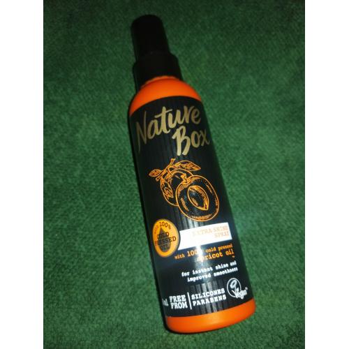 Nature Box Spray dodający blasku z olejem z moreli - opinie | zdjęcie do recenzji od evi900422