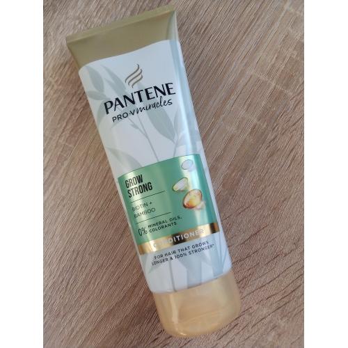 Pantene Pro-V Miracles, Grow Strong, 'Biotin + Bamboo' Conditioner (Wzmacniająca odżywka do włosów z biotyną i bambusem) - opinie | zdjęcie do recenzji od Marti_13