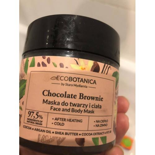 Stara Mydlarnia Eco Botanica, Chocolate Brownie, Maska do twarzy i ciała - opinie | zdjęcie do recenzji od dorotaGr89