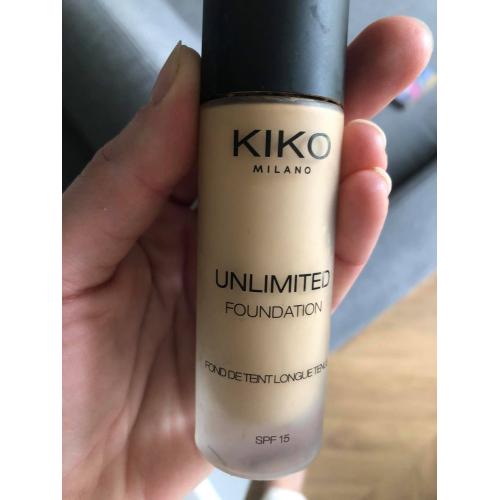 Kiko Milano Unlimited Foundation SPF 15 (Długotrwały podkład do twarzy) - opinie | zdjęcie do recenzji od Marla Singer