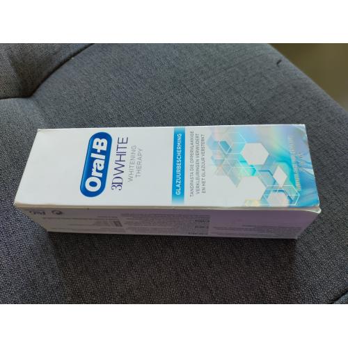 Oral-B 3D White  Whitening Therapy, Enamel Care Toothpaste (Pasta wybielająca do zębów wzmacniająca szkliwo) - opinie | zdjęcie do recenzji od Mara78