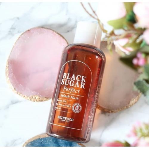 SkinFood Black Sugar, Perfect Splash Mask (Maska do twarzy 4 w 1) - opinie | zdjęcie do recenzji od darad456 - 1