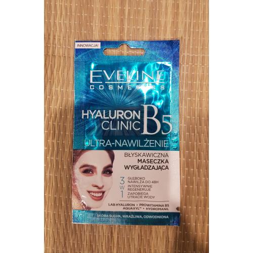 Eveline Cosmetics Hyaluron Expert, Ultra-nawilżenie, Błyskawiczna maseczka wygładzająca 3 w 1 - opinie | zdjęcie do recenzji od Staria - 2