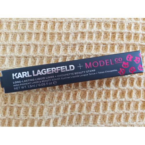 Karl Lagerfeld Karl Lagerfeld +  + ModelCo, Long-Lasting Liquid Liner Eye-liner (Eyeliner w pisaku) - opinie | zdjęcie do recenzji od LIAbeauty - 1
